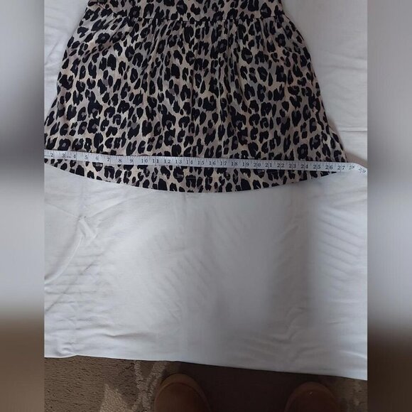 French Connection Sleeveless Animal Print Mini Y2K Chic Edgy Glam Dress - Picture 10 of 13